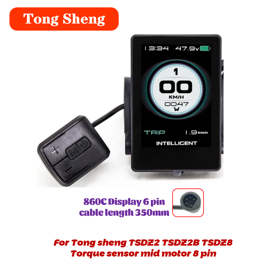 Tongsheng Tsdz2B Mid Drive Motor - Tongsheng TSDZ2 TSDZ2B Throttle 1 to