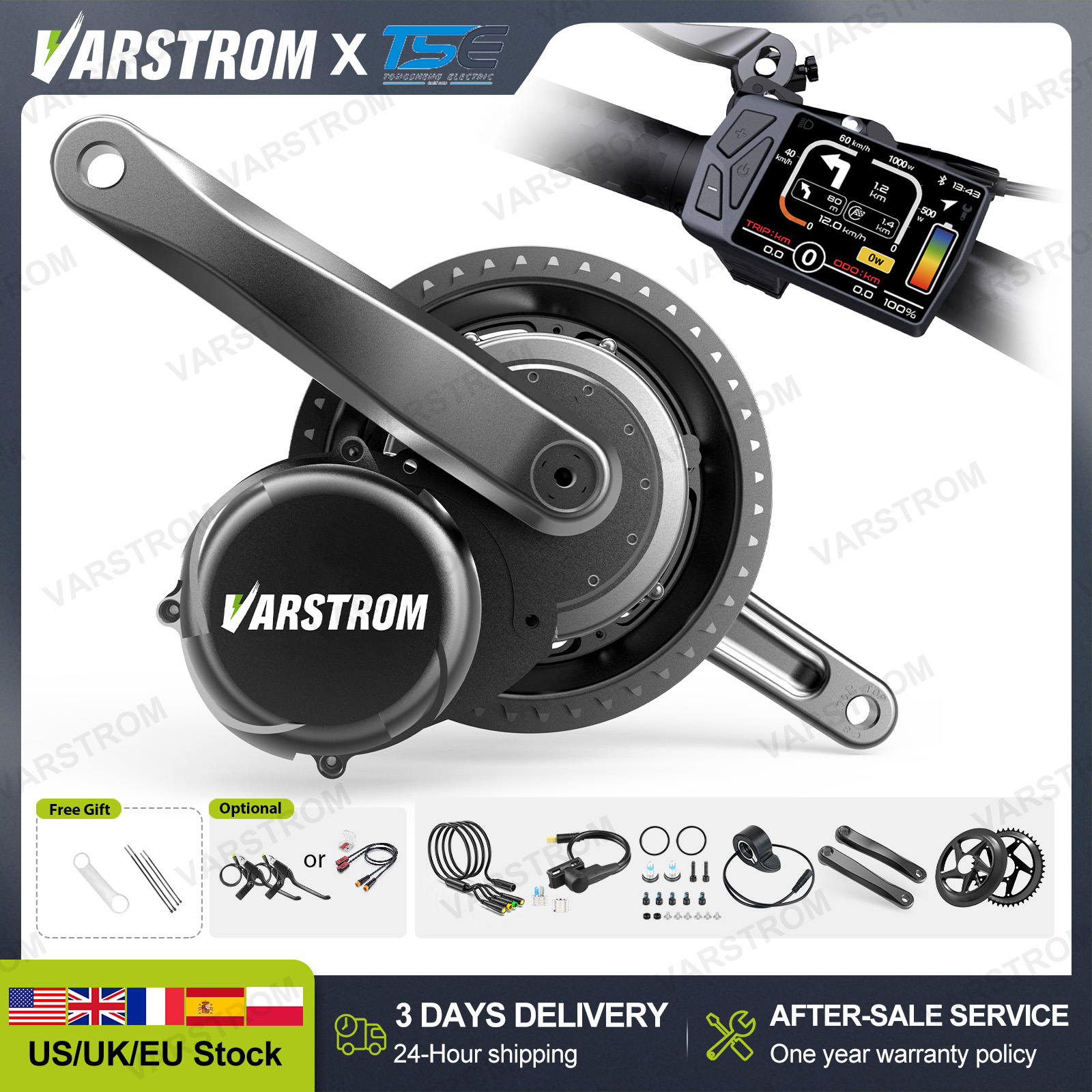 Tongsheng Tsdz2B Mid Drive Motor - [3Day Delivery] Tongsheng Mid Motor TSDZ8