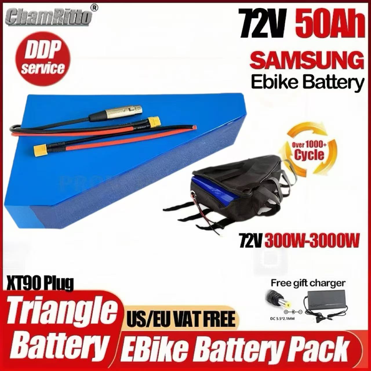 Ebike Conversion Kit 72V 3000W - 72v 3000w Electric bicycle cham rider