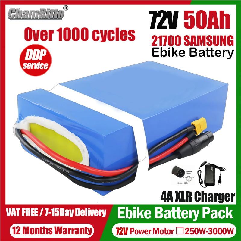 Electric Bicycle Battery 72V 30Ah - Electric bicycle Battery 72V 20ah 30ah