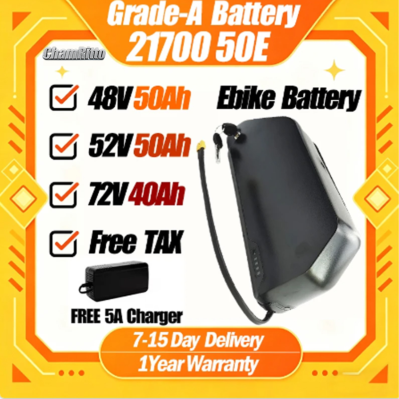 Electric Bicycle Battery 72V 30Ah - Polly Electric bicycle bike battery Downtube