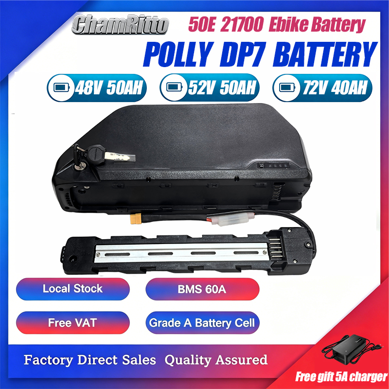 Electric Bicycle Battery 72V 30Ah - 36V 48V 52V 60V 72V 2000W
