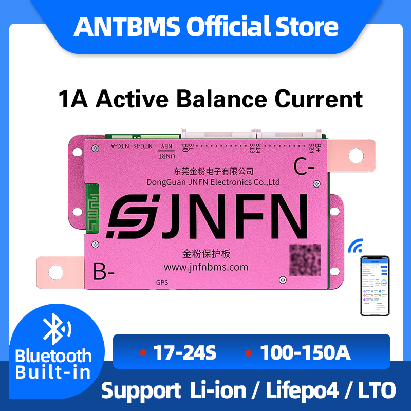 Smart Bms 72V 20S 150A Bluetooth - ANT BMS 1A Active Balance Lithium