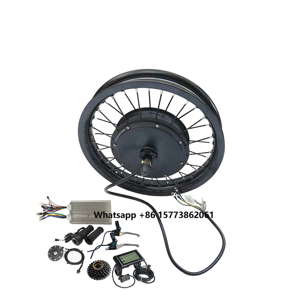 Hot Sale Ebike BLDC Motor Part - Ebike Conversion Kit 72V 3000W recension och pris