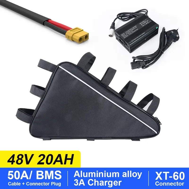2026 US Triangle Lithium Elect - Ebike Battery 52V 20Ah Triangle Pack recension och pris