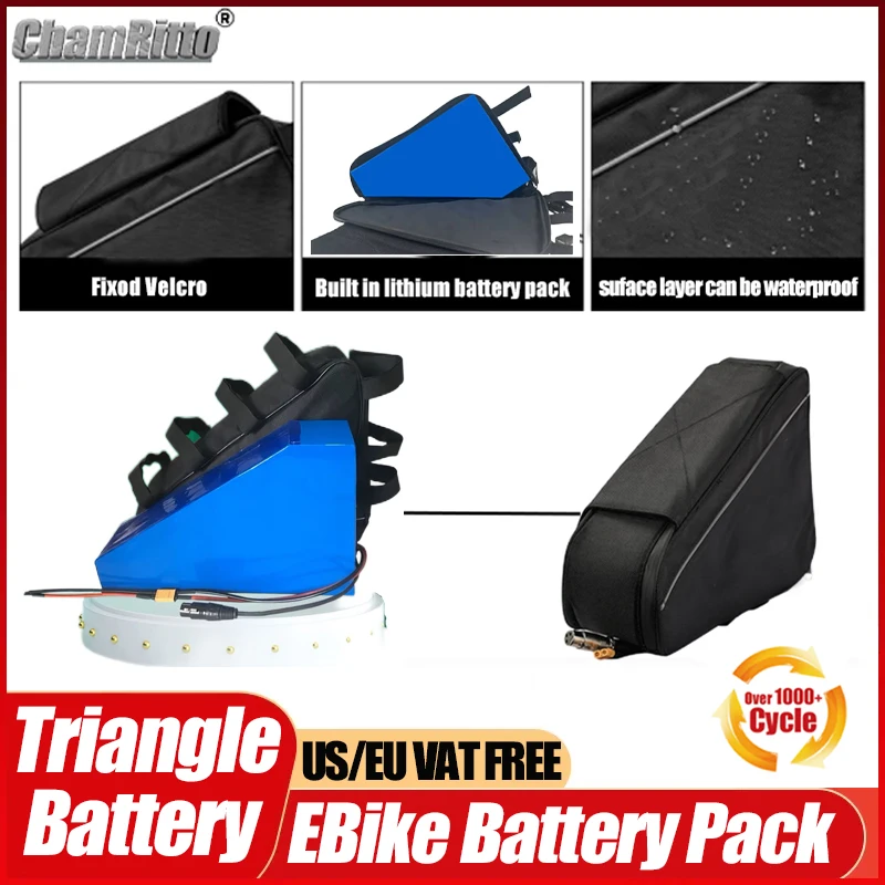 Electric bicycle cham rider  B - Electric Bicycle Battery 72V 30Ah recension och pris