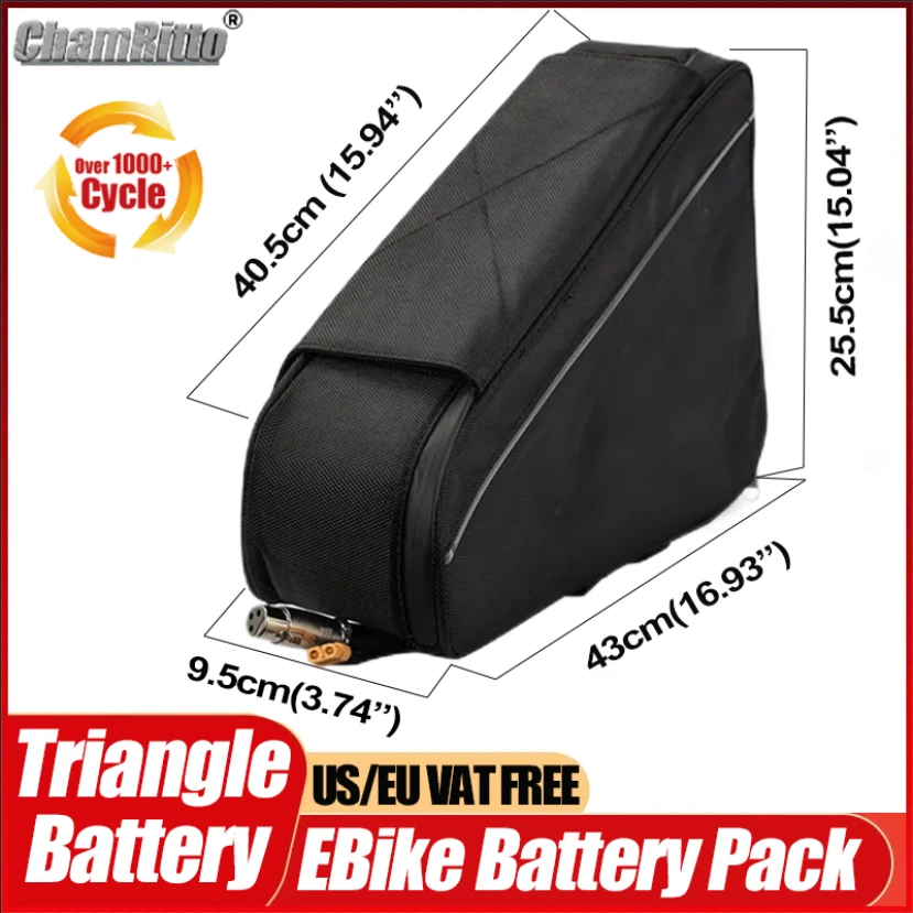 Electric bicycle cham rider  B - Electric Bicycle Battery 72V 30Ah recension och pris
