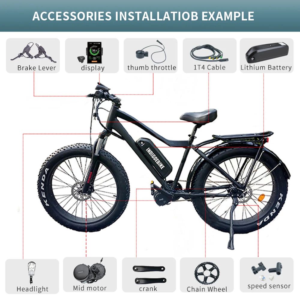 Bafang Motor BBSHD 1000W 52V B - Mid Drive Motor Kit 52V 1000W recension och pris