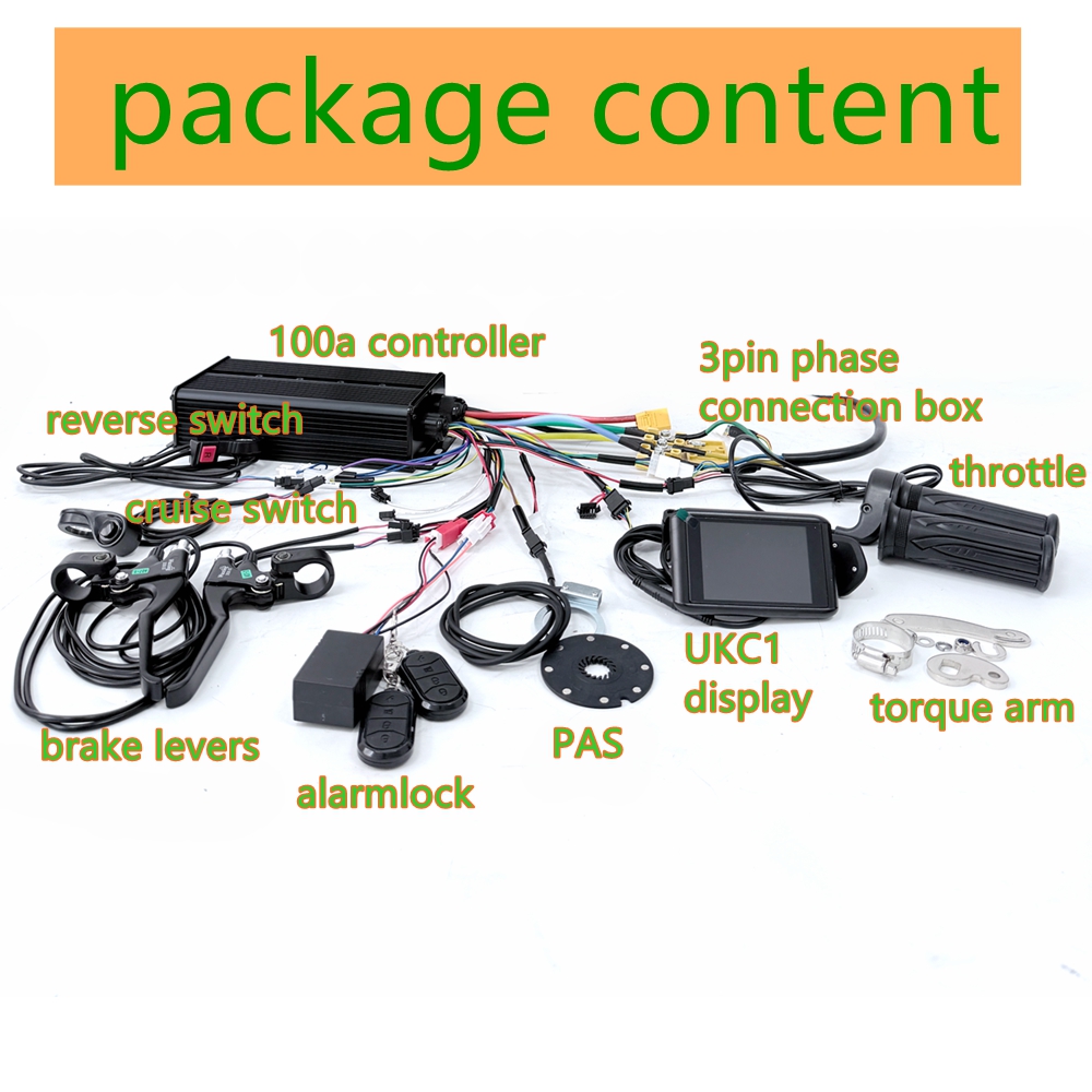NBpower 72V 5000W 70-90km/h BL - 72V 5000W Hub Motor Kit recension och pris