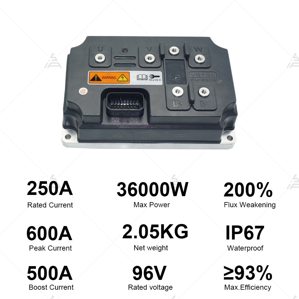 Votol Em260s 96V BLDC Motor Co - Programmable Bldc Motor Controller 96V recension och pris