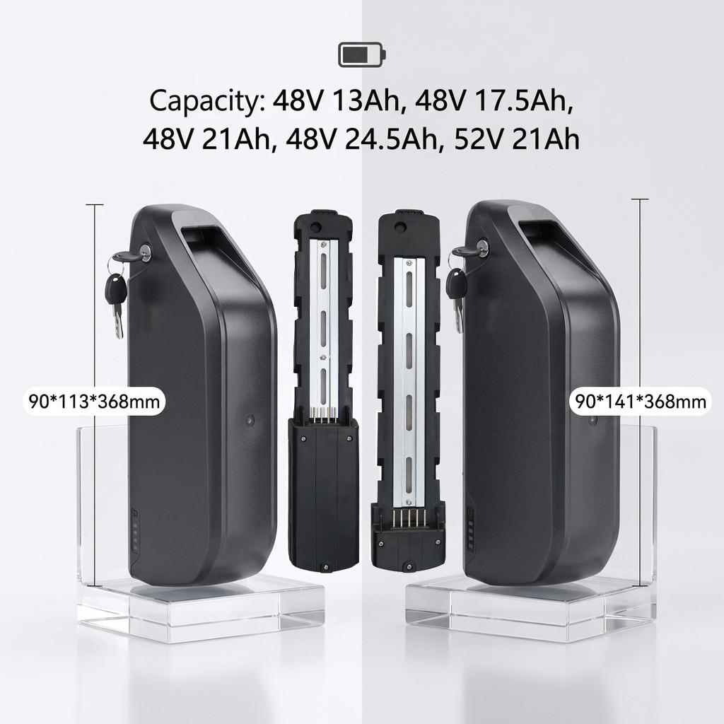 48 Volt Hailong E-Bike Battery - Ebike Battery 48V 20Ah Hailong recension och pris