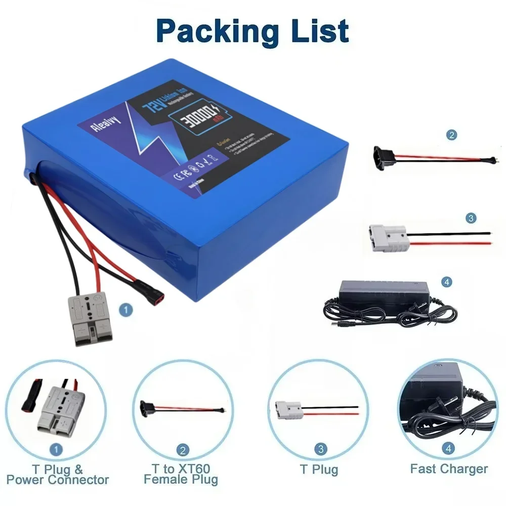 72V 30Ah High Power Fast Charg - Electric Bicycle Battery 72V 30Ah recension och pris