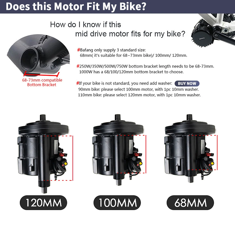 Bafang BBSHD 1000W 52V 48V 68m - Bafang Bbshd 1000W Conversion Kit recension och pris