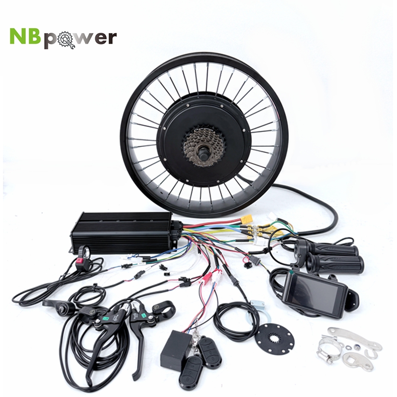 NBpower 170/190mm Dropout 48-7 - Ebike Conversion Kit 72V 3000W recension och pris