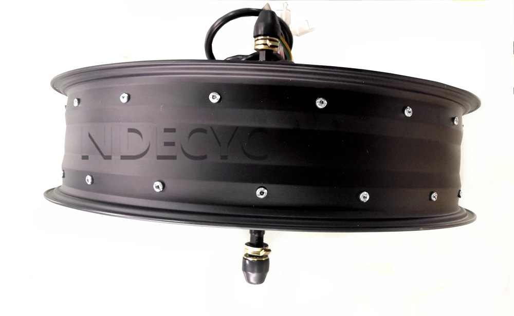 NBpower 170/190mm Dropout 48-9 - 72V 5000W Hub Motor Kit recension och pris