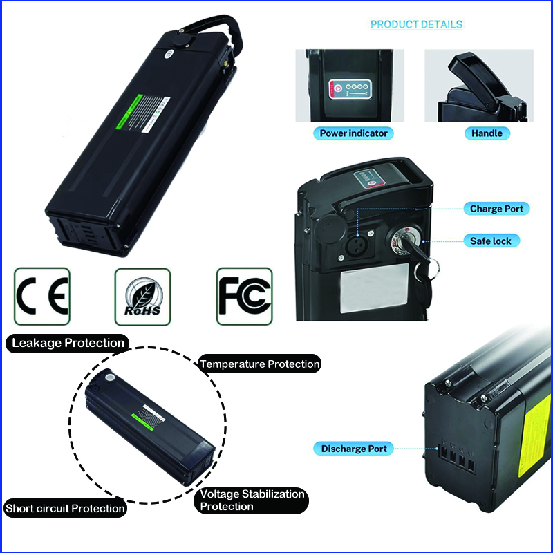 48v Electric Bicycle 52v Silve - Electric Bicycle Battery 72V 30Ah recension och pris