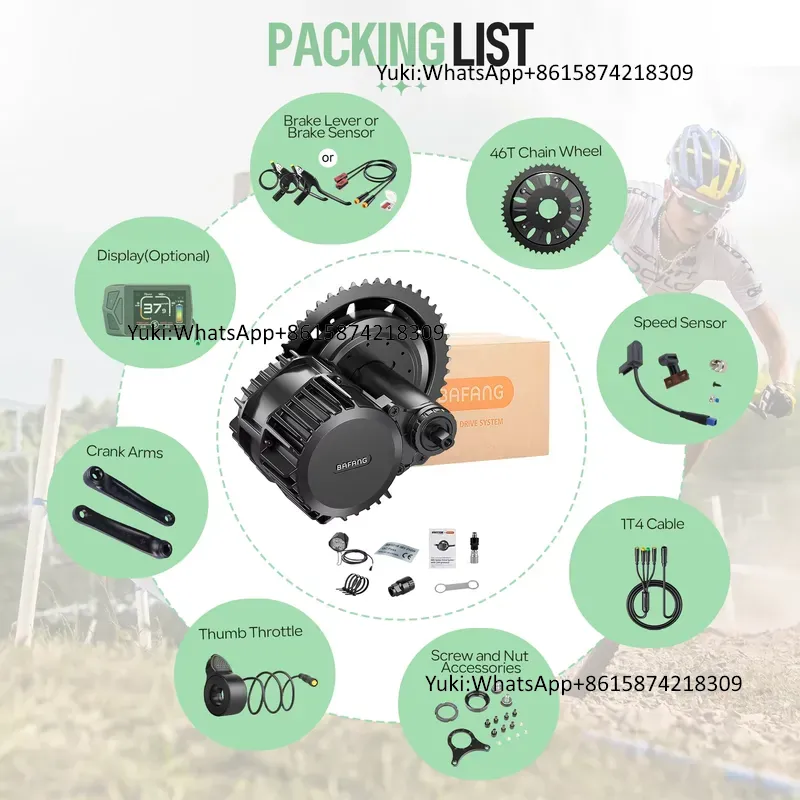 Mid Drive Motor BBSHD 1000W 48 - Mid Drive Motor Kit 52V 1000W recension och pris