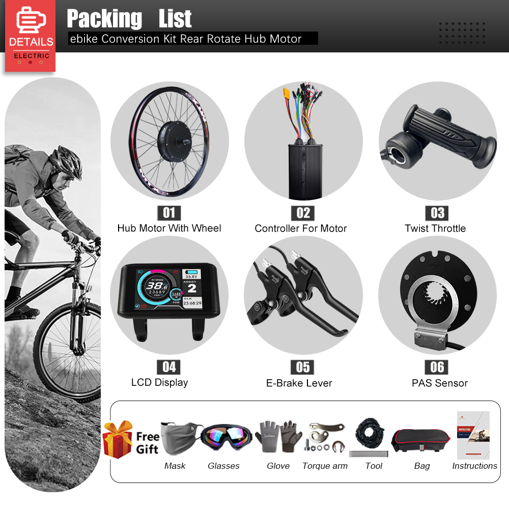 60V 3000W Electric Bike Conver - Ebike Conversion Kit 72V 3000W recension och pris