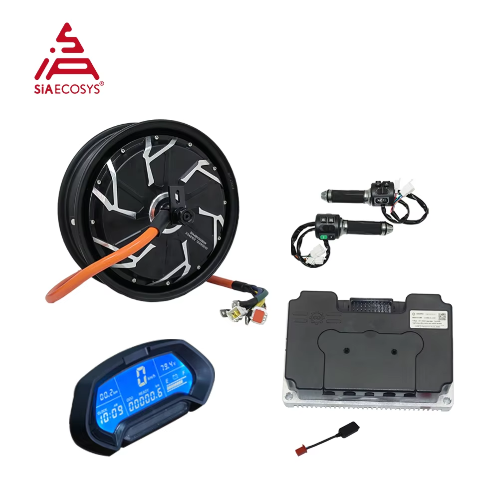 QS Motor 12*3.5inch 5000W V4 7 - 72V 5000W Hub Motor Kit recension och pris