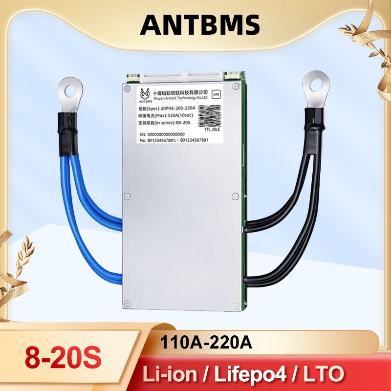 ANT Smart BMS 8S-20S with WiFi - Smart Bms 72V 20S 150A Bluetooth recension och pris
