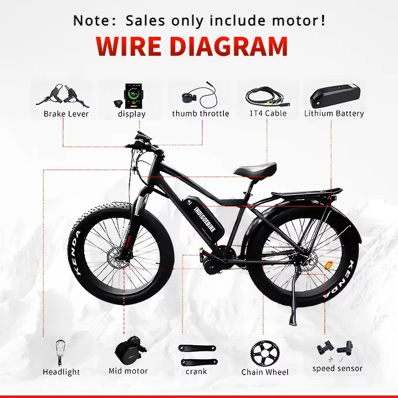 BAFANG 1000W BBSHD Mid Drive M - Mid Drive Motor Kit 52V 1000W recension och pris