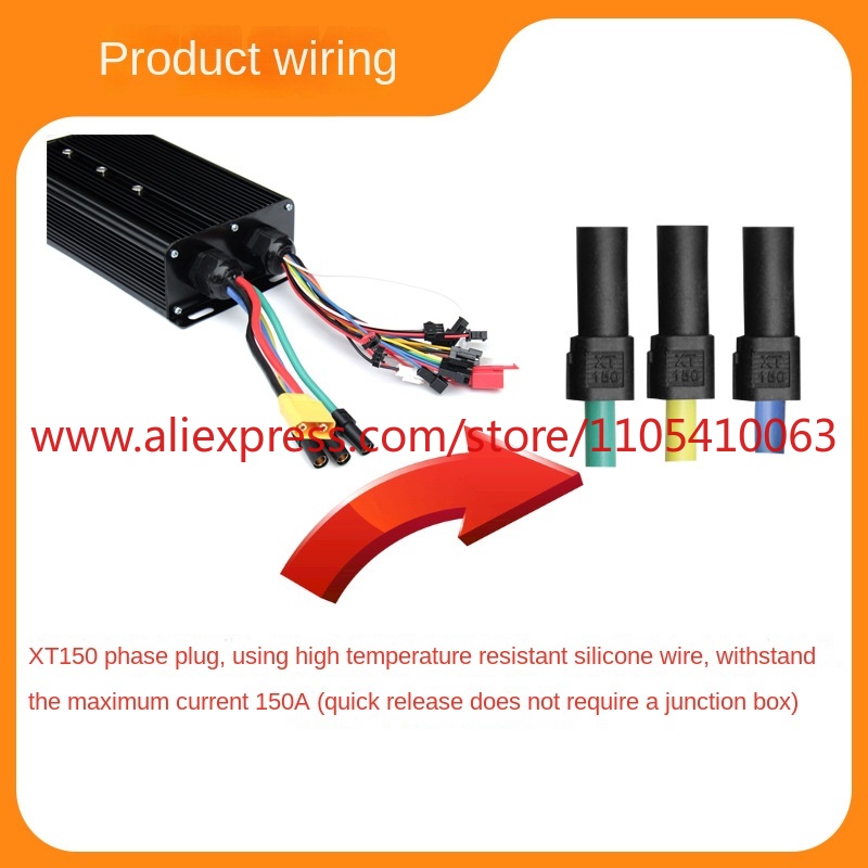 3000W 5000w electric vehicle c - Sine Wave Controller 48V 72V 80A recension och pris