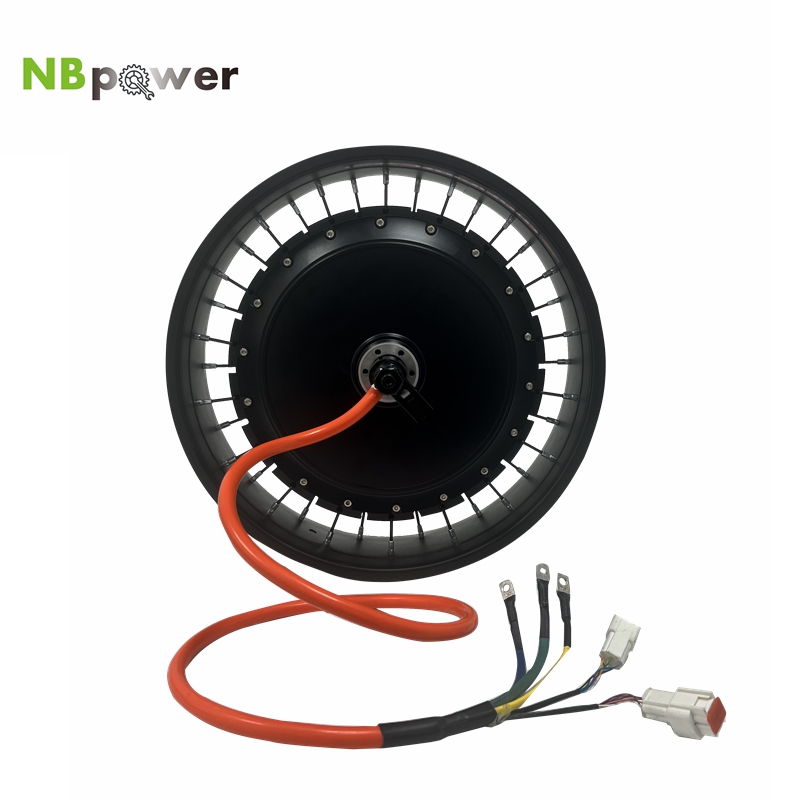 NBpower/QS273 40H 20x4/24x4/26 - 72V 5000W Hub Motor Kit recension och pris